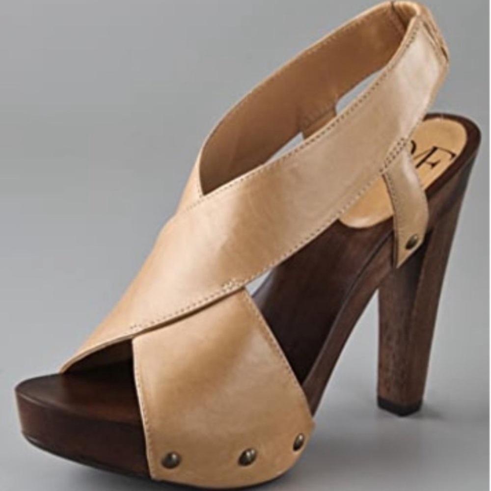 DVF Flynn Clog Sandals